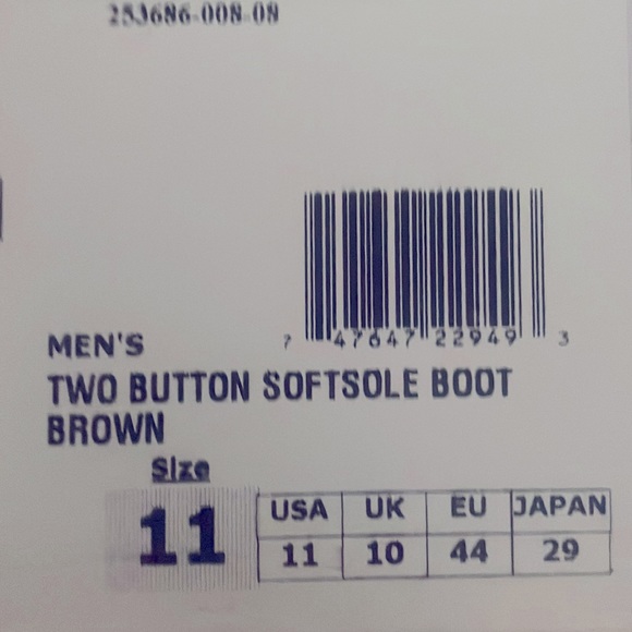 Minnetonka Men’s Two Button Softsole Boot - Picture 7 of 7